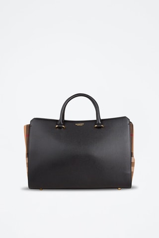 Sac à main en cuir Medium Banwell Mx Gbh - Noir