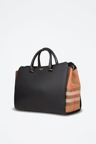 Sac à main en cuir Medium Banwell Mx Gbh - Noir