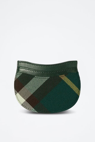 Porte-cartes en cuir Rocking Horse - Noir et kaki