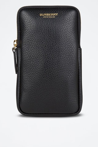 Pochette en cuir Phone Pouch Lgl - Noir
