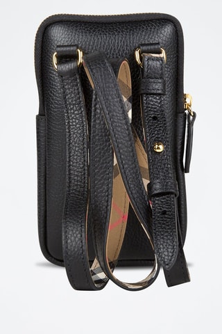 Pochette en cuir Phone Pouch Lgl - Noir