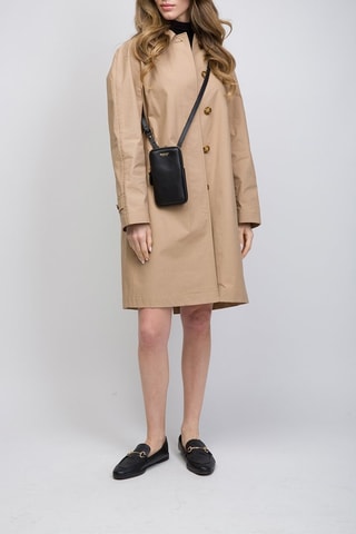 Pochette en cuir Phone Pouch Lgl - Noir