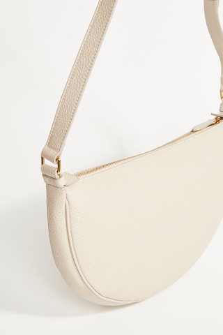 Sac bandoulière en cuir Sting - Blanc