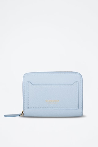 Portefeuille en cuir Marigold - Bleu