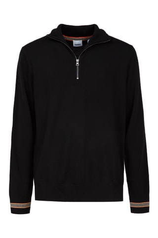 Pull en laine mérinos Itter - Noir