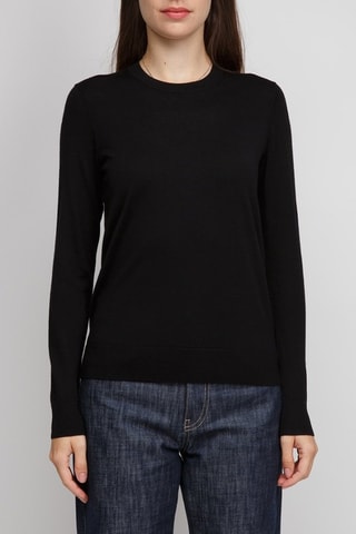 Pull en laine Lea Black - Noir