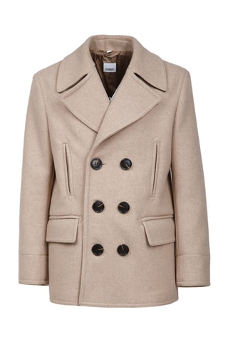 Manteau en laine Errol - Mélange de taupe