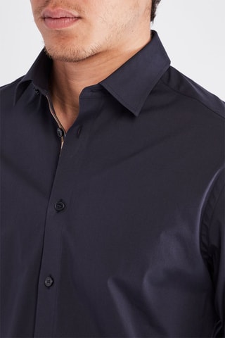 Chemise Shefford Ls - Bleu nuit