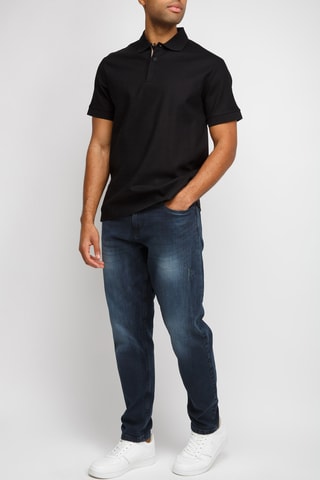 Polo en coton Hartford - Noir