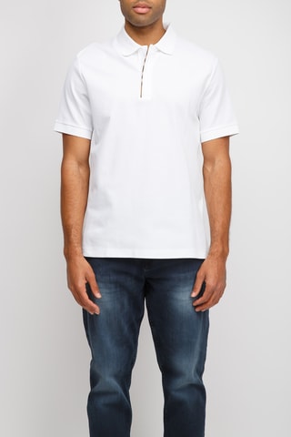 Polo en coton Hartford - Blanc