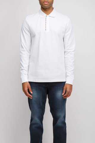 Polo en coton Medford - Blanc