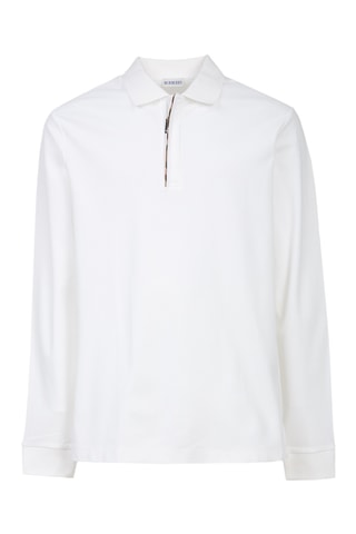 Polo en coton Medford - Blanc