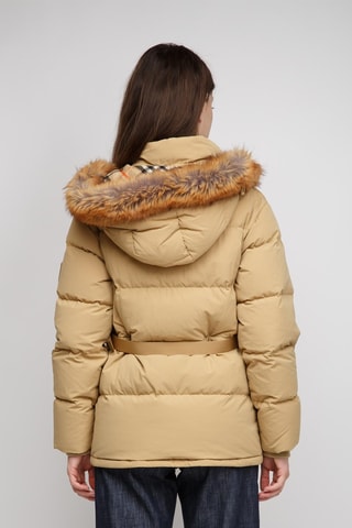 Doudoune à capuche Mother Sand - Sable