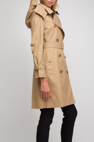 Trench à capuche Amberford - Beige