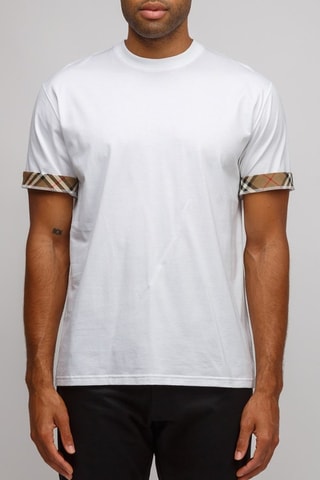 T-shirt Jwear Navy - Blanc