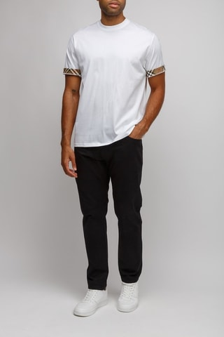 T-shirt Jwear Navy - Blanc