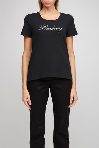 T-shirt en coton Malia - Noir