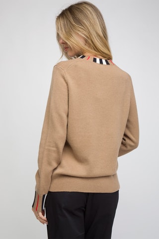 Pull en laine et cachemire Eyre Wc - Beige