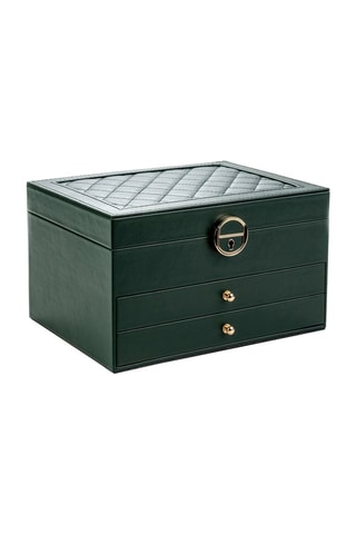 Sieradendoos Paris - Donkergroen Somm