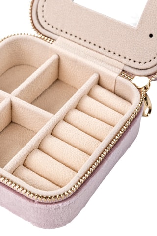 Velours Sieradendoos London - Roze - Walter Bach