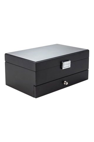 Houten Sieradendoos Glasgow - Zwart - Walter Bach