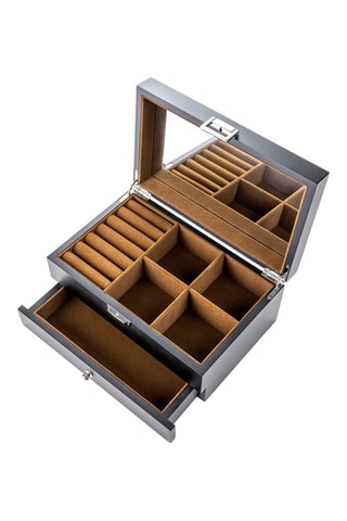 Houten Sieradendoos Glasgow - Zwart - Walter Bach