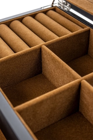 Houten Sieradendoos Glasgow - Zwart - Walter Bach