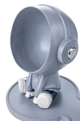 Keramieken en Houten Sieradenhouder Edinburgh - Grijs en Wit - Somm