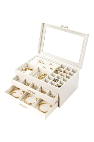 Sieradendoos Milan - Wit - Walter Bach