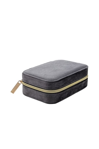 Velours Sieradendoos Berlin - Grijs - Walter Bach