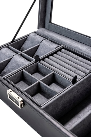 Leren Sieradendoos - 36 x 19 x 9 cm