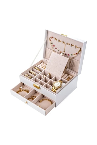 Sieradendoos Hamburg - Wit - Walter Bach