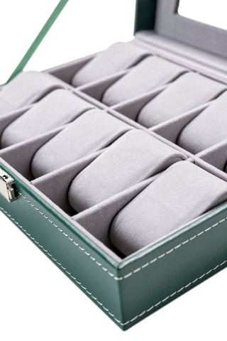 Leren Horlogedoos - 25 x 20 x 8 cm - Somm