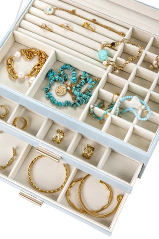 Sieradendoos Milan - Lichtblauw - Walter Bach