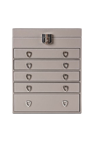 Leren Sieradendoos - 26 x 18,5 x 32 cm - Somm