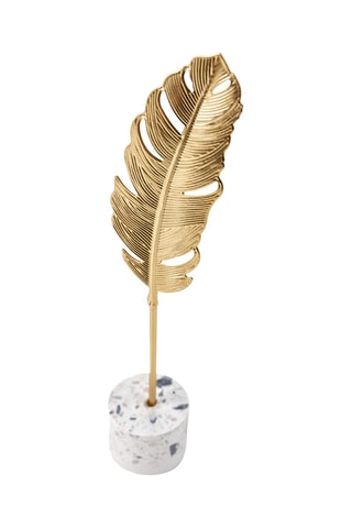 Sieradenhouder Kuala - Goudkleurig en Wit - Somm