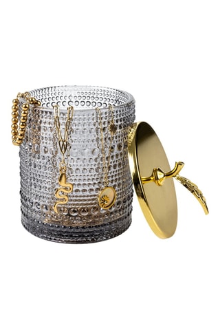 Sieradenpot Athens - Grijs en Goudkleurig - Somm