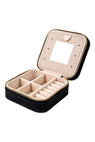 Velours Sieradendoos London - Zwart - Walter Bach