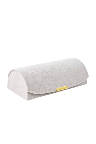 Velours Sieradendoos Marseille - Lichtgrijs - Somm