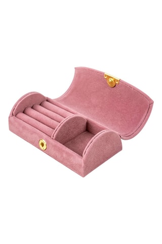 Velours Sieradenclutch Marseille - Roze - Somm