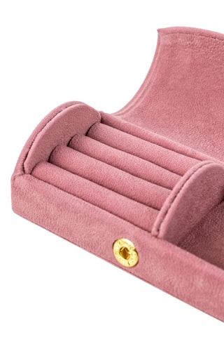 Velours Sieradenclutch Marseille - Roze - Somm