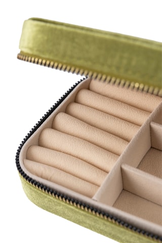 Velours Sieradendoos - Groen - Somm