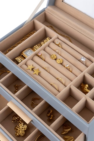 Sieradendoos - Blauw - Somm