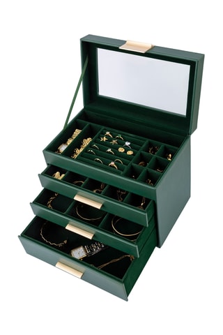 Sieradendoos - Donkergroen Somm