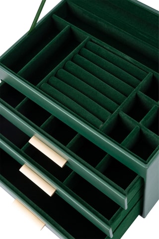 Sieradendoos - Donkergroen Somm