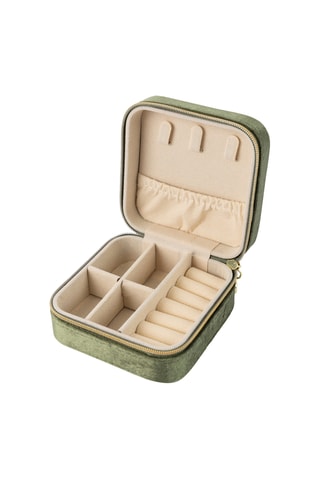 Velours Sieradendoos - Groen - Somm