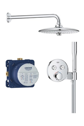 Conjunto Precisión empotrable cabezal redondo