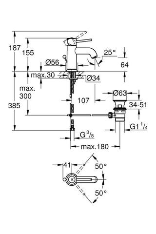 Grifo de lavabo Start Classic