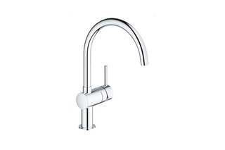 Grifo de cocina con caño alto orientable  - Minta