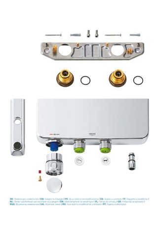 Grifo termostático para bañera y ducha Grohtherm Smartcontrol